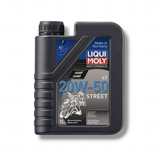 LIQUI MOLY MOTORBIKE 4T 20W-50 STREET